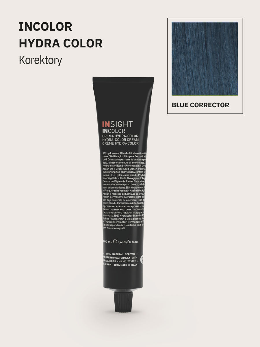 farba fryzjerska, farba do włosów, insight farby, insight hydra color