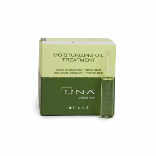 MOISTURIZING OIL TREATMENT - Kuracja silnie nawilżająca w ampułkach 12x10 ml UNA