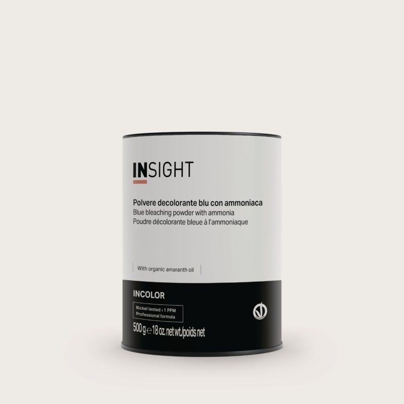 INSIGHT INCOLOR BLUE BLEACHING POWDER WITH AMMONIA rozjaśniacz niebieski z amoniakiem 500g