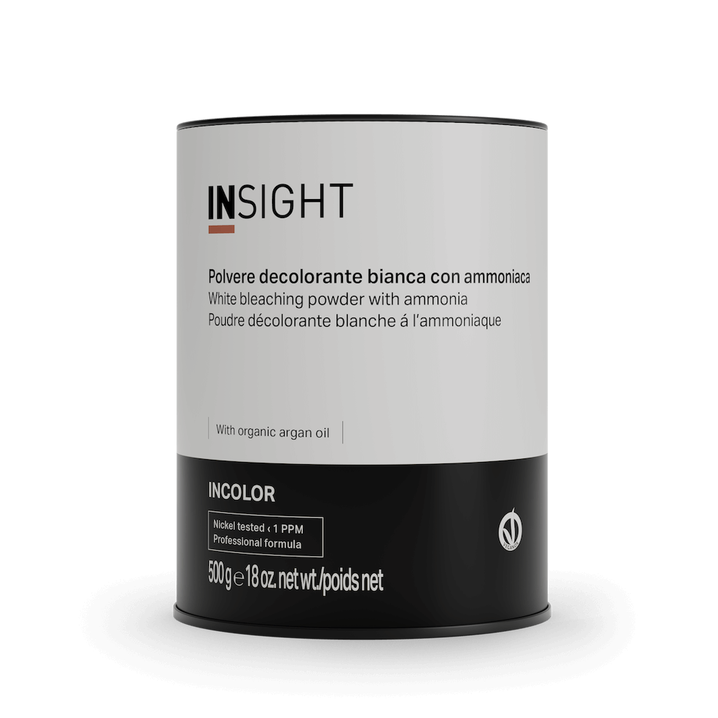 INSIGHT INCOLOR WHITE BLEACHING POWDER WITH AMMONIA rozjaśniacz biały z amoniakiem 500g