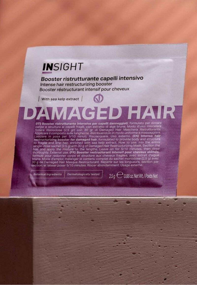 INSIGHT DAMAGED HAIR BOOSTER - Booster odbudowujący włosy 2,5g